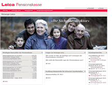 Tablet Screenshot of pk-leica.ch